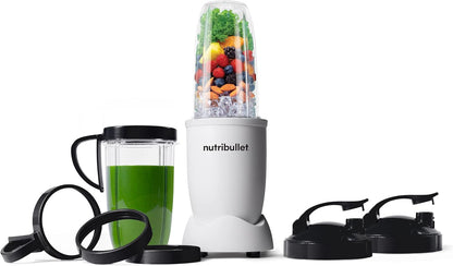Nutribullet Pro 900W - 13-Piece Blender Set in Elegant Matte White Finish