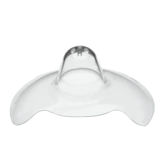 Medela Contact Nipple Shield for Breastfeeding, Large 24mm Nippleshield, For Latch Difficulties or Flat or Inverted Nipples, Made Without BPA