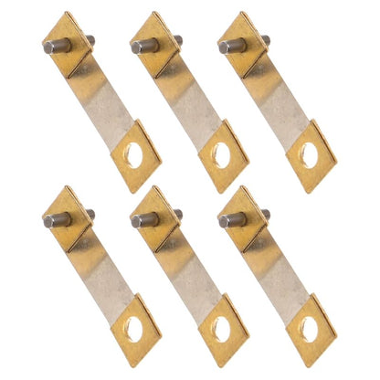 Grandfather Clock Pendulum Suspension Spring 6-Pack – Iron Replacement Parts