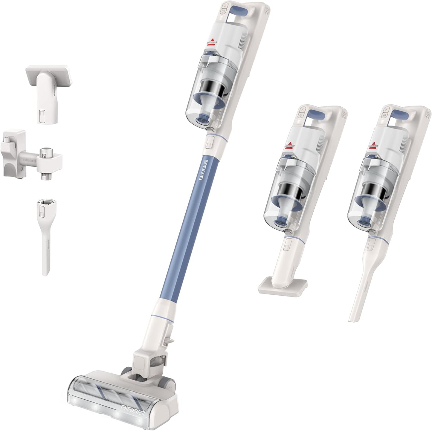 Bissell PowerClean Cordless Vacuum - 200W Self-Standing Design with Tangle-Free Brush Roll & Bright Headlights