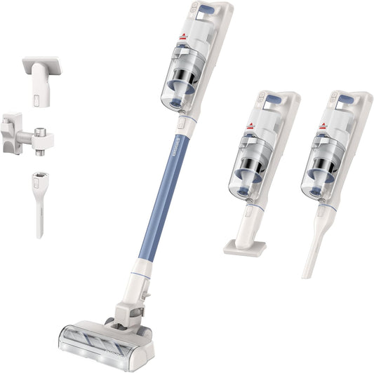 Bissell PowerClean Cordless Vacuum - 200W Self-Standing Design with Tangle-Free Brush Roll & Bright Headlights