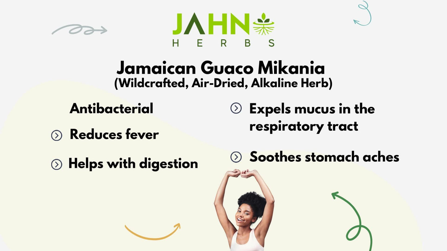 Jamaican Guaco Mikania (Wildcrafted, Air-Dried, Alkaline Herb)