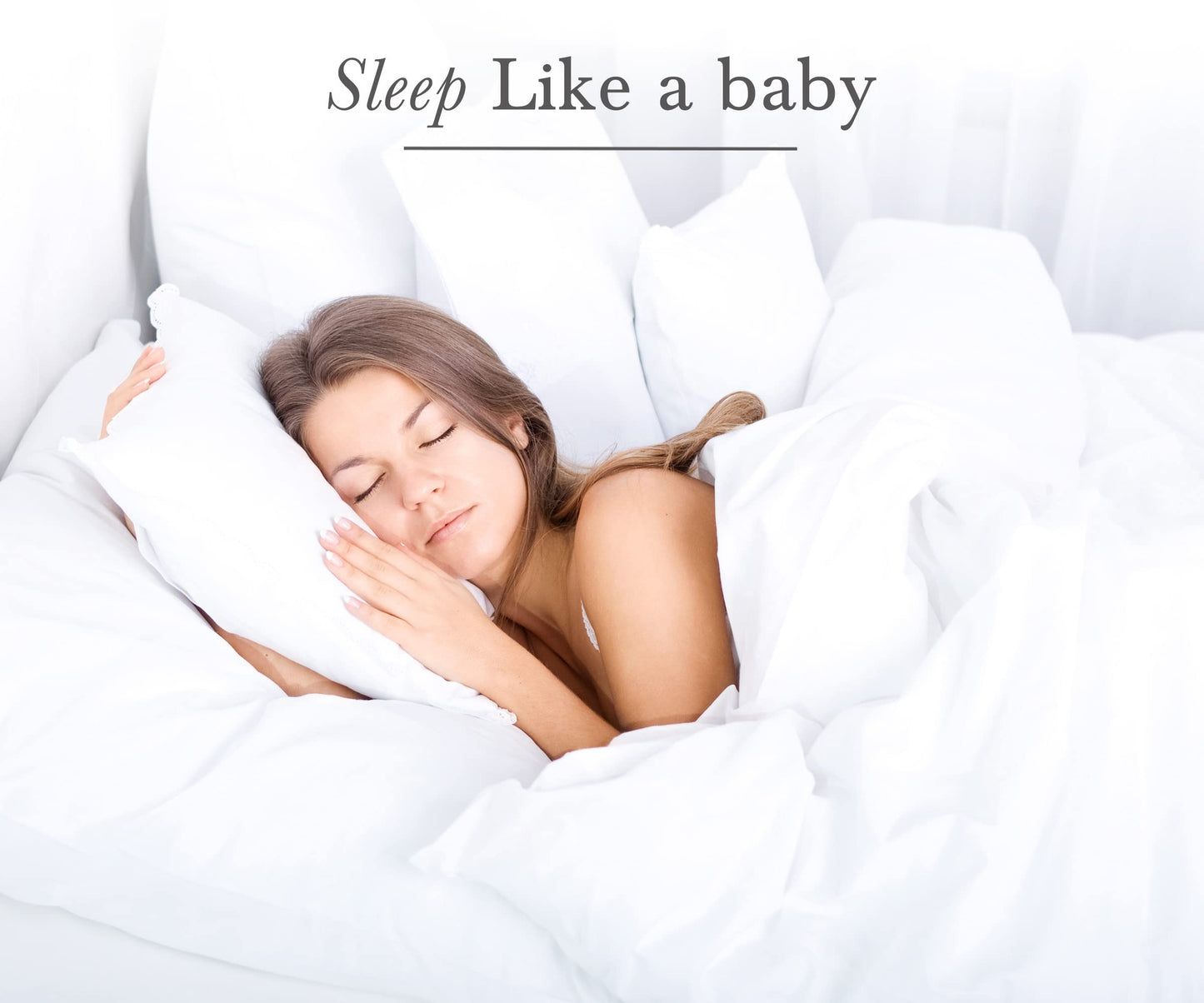 California Design Den Queen Size Comforter Duvet Insert - Cozy Luxury Down Alternative, Quilted Extra Fluffy, Soft, and Cooling, Machine Washable with Corner Tabs - White