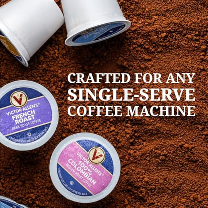 Victor Allen's Coffee Around The World Variety Pack (Brazil Primo, Kenya Supreme, Kona Blend, Papua New Guinea), 96 Count, Single Serve Coffee Pods for Keurig K-Cup Brewers