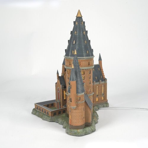 Department56 Harry Potter Village - Hogwarts Hall & Tower Lit Building | 13.07" Multicolor Decor