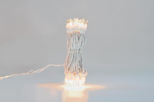 Brite Star Mini String Christmas Lights - 100 Count Clear Indoor/Outdoor 22ft with White Wire