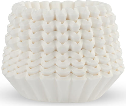 Basket Coffee Filters 700 Count - Disposable Filter Paper for 8-12 Cup Coffee Makers | No Mess, Smooth Brew
