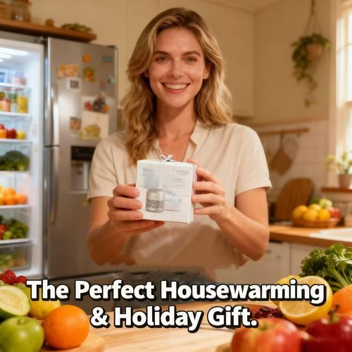 HOMIKE Refrigerator Deodorizer - Long-Lasting Odor Eliminator for Fridge, Car, Closet & Shoes | Green