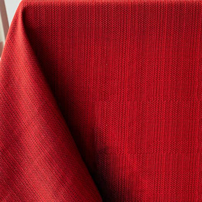 Benson Mills Millennium Red Tablecloth 60x84 Rectangular - Contemporary Linen