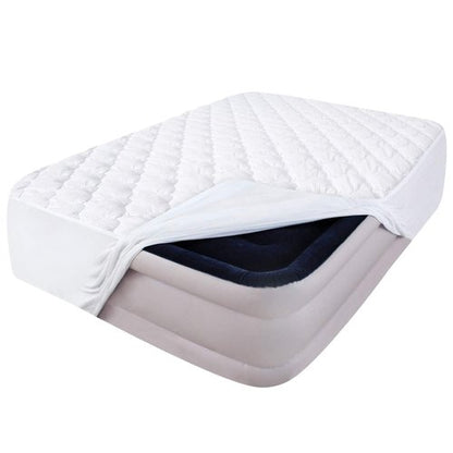 Queen Mattress Pad Thick Quilted Mattress Topper, Air Mattress Cover, Super Soft Breathable and Noiseless Down Alternative Fiber Extra Thick Mattress Pad with Deep Pocket Fits up to 23 Inch Mattress