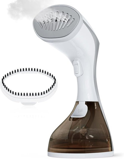 Lollair Handheld Clothes Steamer - 1200W, 20S Heat-Up, 250ml Capacity | 2-in-1 Design for All Fabrics