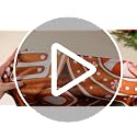Christmas Gingerbread Train Tablecloth Set - 6 ft Holiday Party Decor Variation of 2 / Train