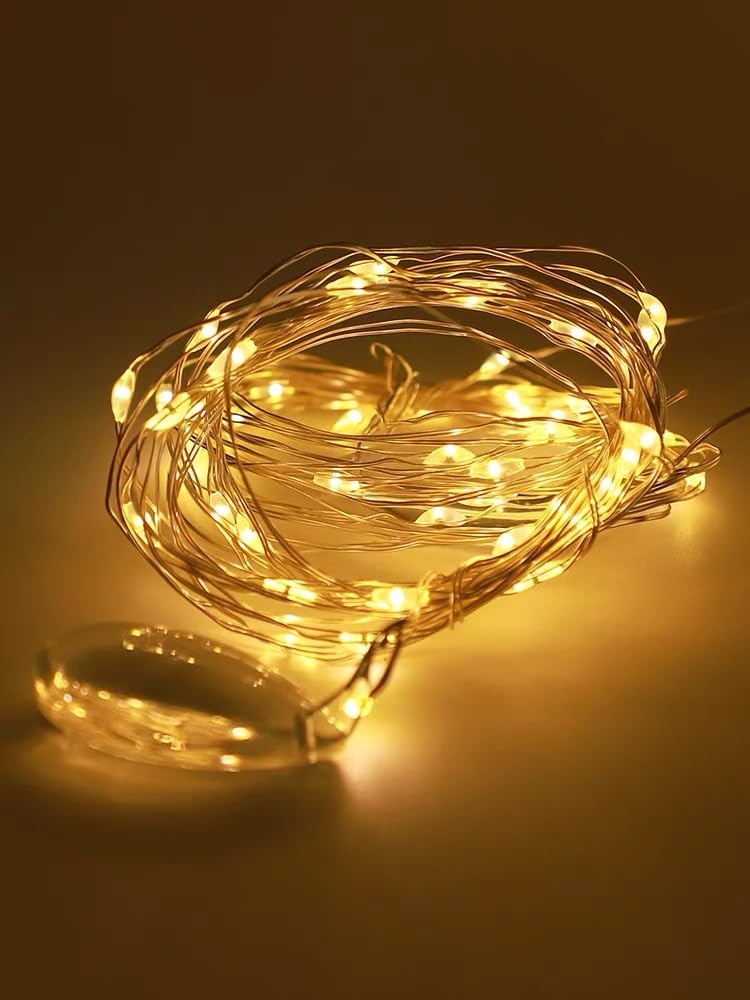 Skiennix 300 LED Curtain Lights - 3M x 3M Fairy String Lights for Parties & Weddings | USB Plug, 8 Modes, Warm White
