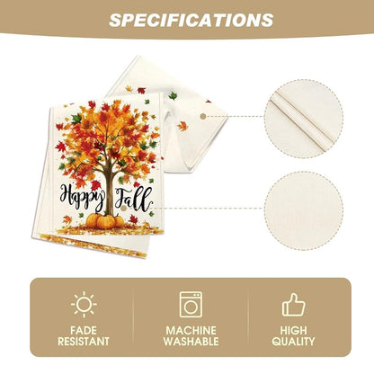 Beige 13 x 48 Inch Table Runner - Artoid Mode 210 GSM Polyester
