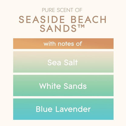 Glade Candle Jar - Large 16oz Candle Infused with Essential Oils | Seaside Beach Sands Air Freshener