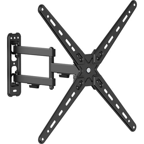 CondoMounts TVA8044 Full Motion TV Wall Mount for 13"–55" Screens | Articulating TV Wall Mount with Swivel Arm | Max VESA 400x400mm, Holds 55lbs | Black