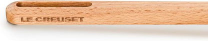 Le Creuset Wooden Slotted Spoon - Durable Kitchen Utensil for Cooking | Classic Design