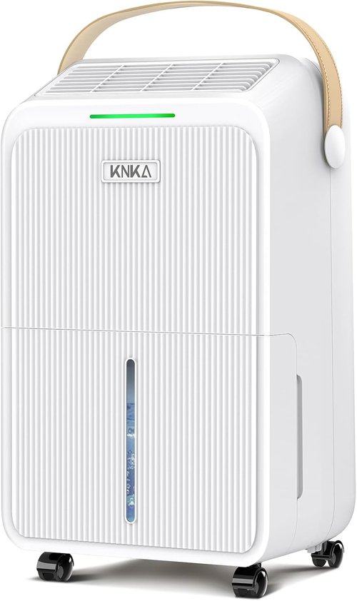 KNKA 2500 Sq.Ft Dehumidifier - Intelligent Humidity Control | 34 Pints, Ideal for Home & Large Rooms