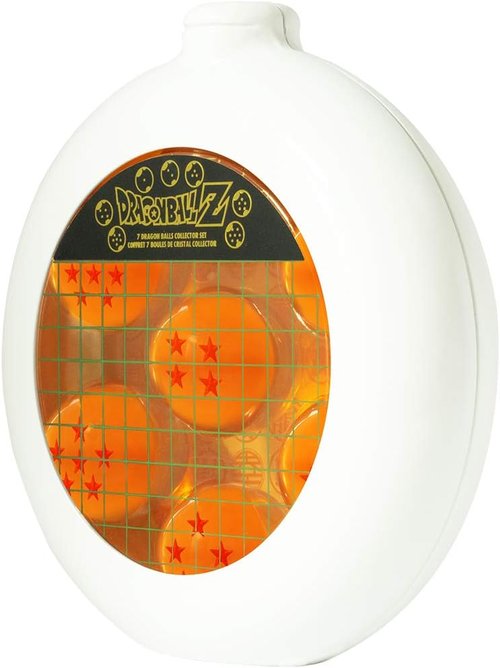 ABYSTYLE Dragon Ball Z Collectible Dragon Radar Tin - Includes 7 Acrylic Crystal Ball Replicas (2" Each)