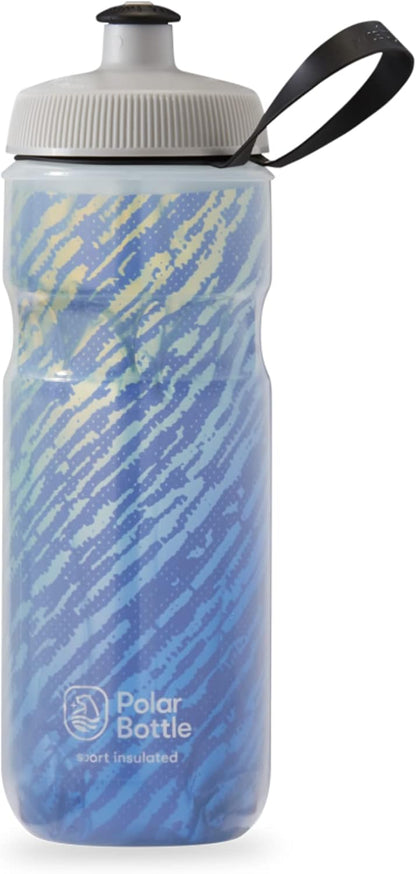 Polar Bottle Sport Insulated by HydraPak - Leak Proof Water Bottles Keep Drinks Cooler | 20oz & 24oz Sizes