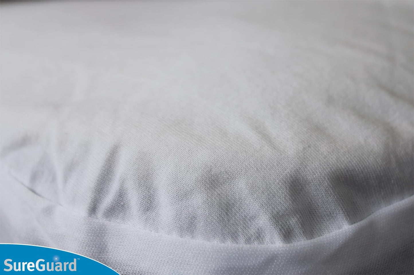 SureGuard Crib Mattress Protector - 100% Waterproof & Hypoallergenic - Premium Fitted Cotton Cover, White