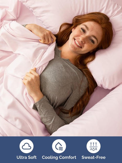 Extra Deep King Sheet Set - 6 Piece Breathable and Cooling Sheets - Hotel Luxury Bedding for Women, Men, Kids & Teens - Easy & Secure Fit - Soft and Wrinkle Free - Extra Deep Pockets - Lavender Pink