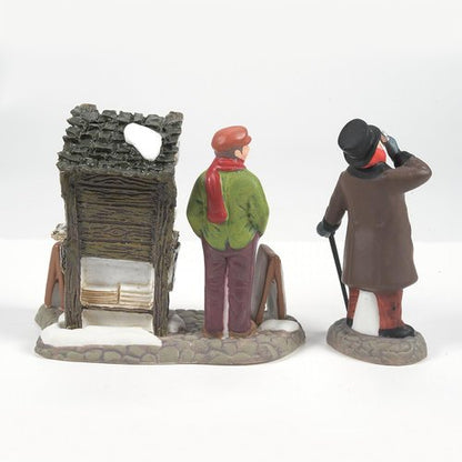 Department 56 Dickens' Village London Newspaper Stand Accessory Figurine Set - 3.2 Inch, Charming Decor