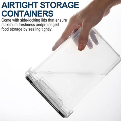 MCIRCO Airtight Food Storage Containers - 36-Piece Set for Kitchen & Pantry Organization | Includes Labels & Measuring Cups