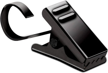 BIHRTC Black Curtain Clips - Pack of 25 Small Metal Wire Holders for Indoor/Outdoor Decor