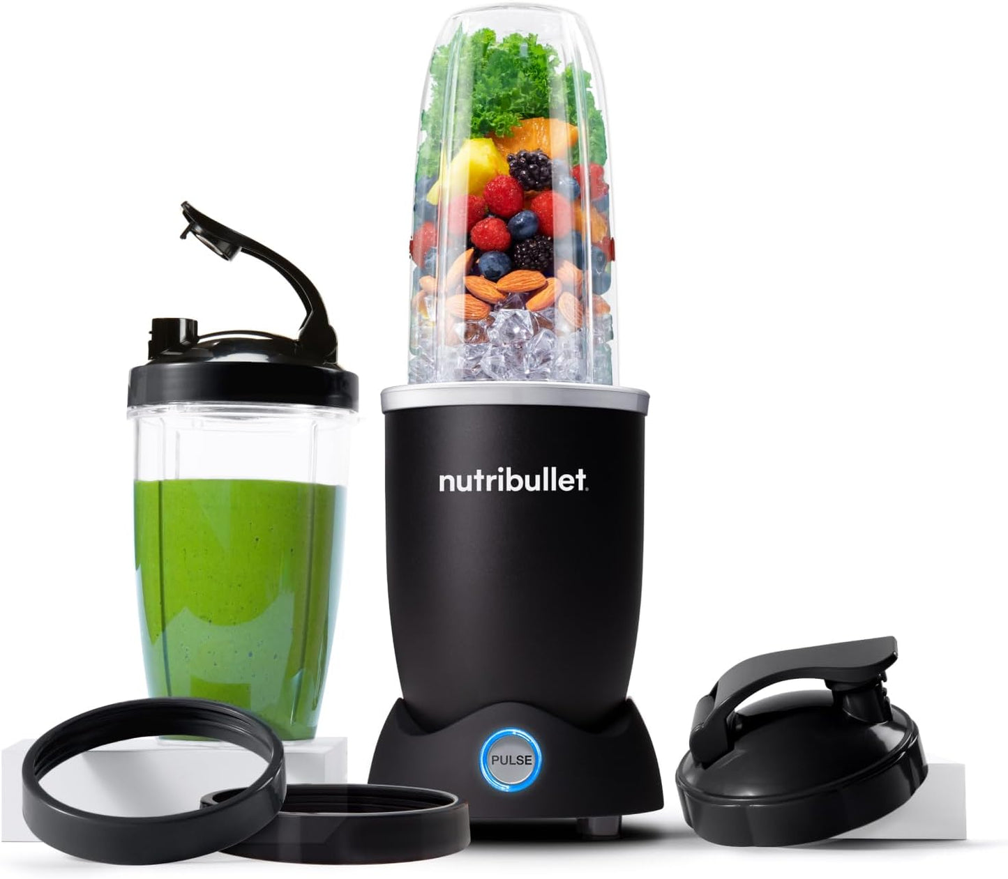 Nutribullet Pro+ 1200 Watt Personal Blender - Pulse Function | Sleek Black Design