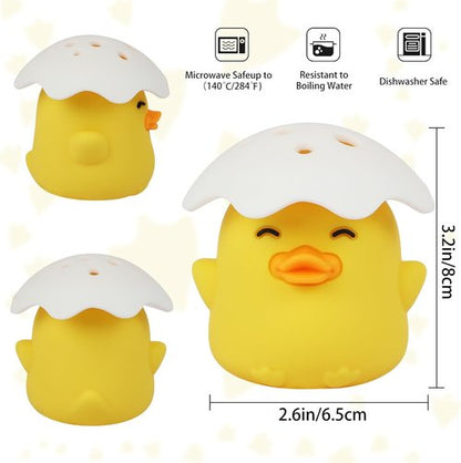 Duck Microwave Cleaner - Effortless Steam Cleaning with Vinegar & Water | Yellow Kitchen Gadget
