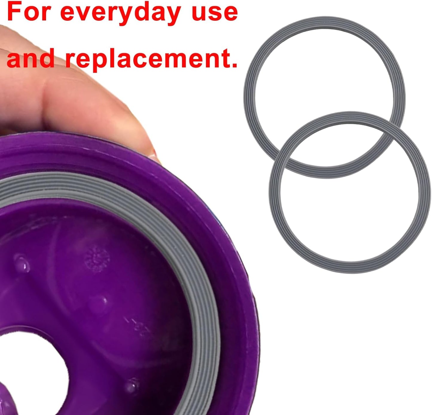 Owala FreeSip Replacement Water Bottle Gaskets - 6 Pcs Silicone Lid Seal Accessories