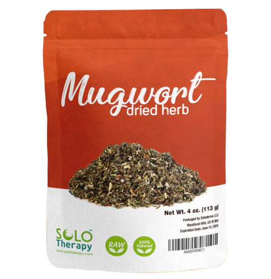 Mugwort Dried Herb | Artemisia Vulgaris c/s | Herbal Tea in Resealable Bag | 4 oz | Product From Croatia | Packaged In The USA (4 oz)