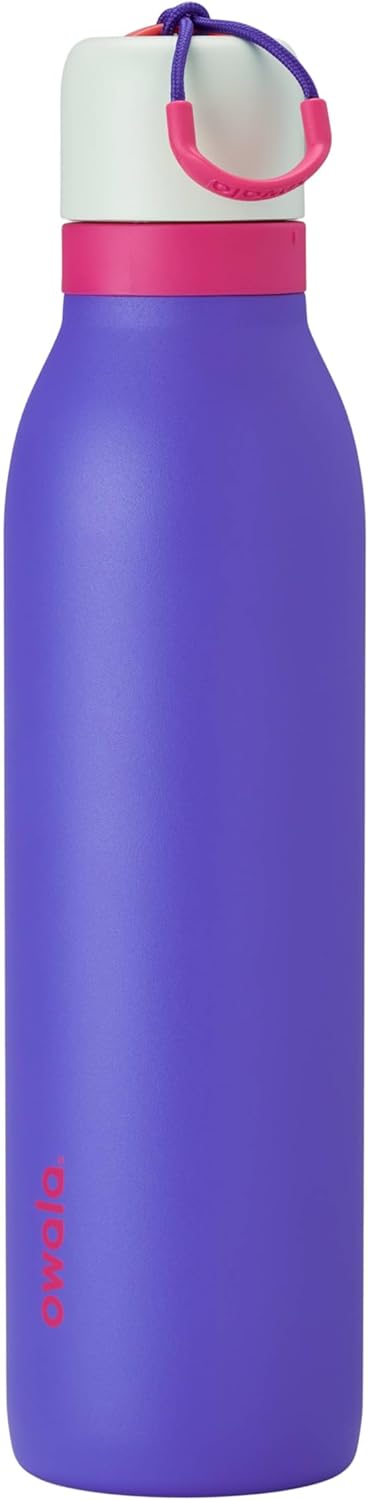 Owala FreeSip Twist Insulated Stainless Steel Water Bottle - BPA-Free, 24 oz, Perfect for Sports & Travel