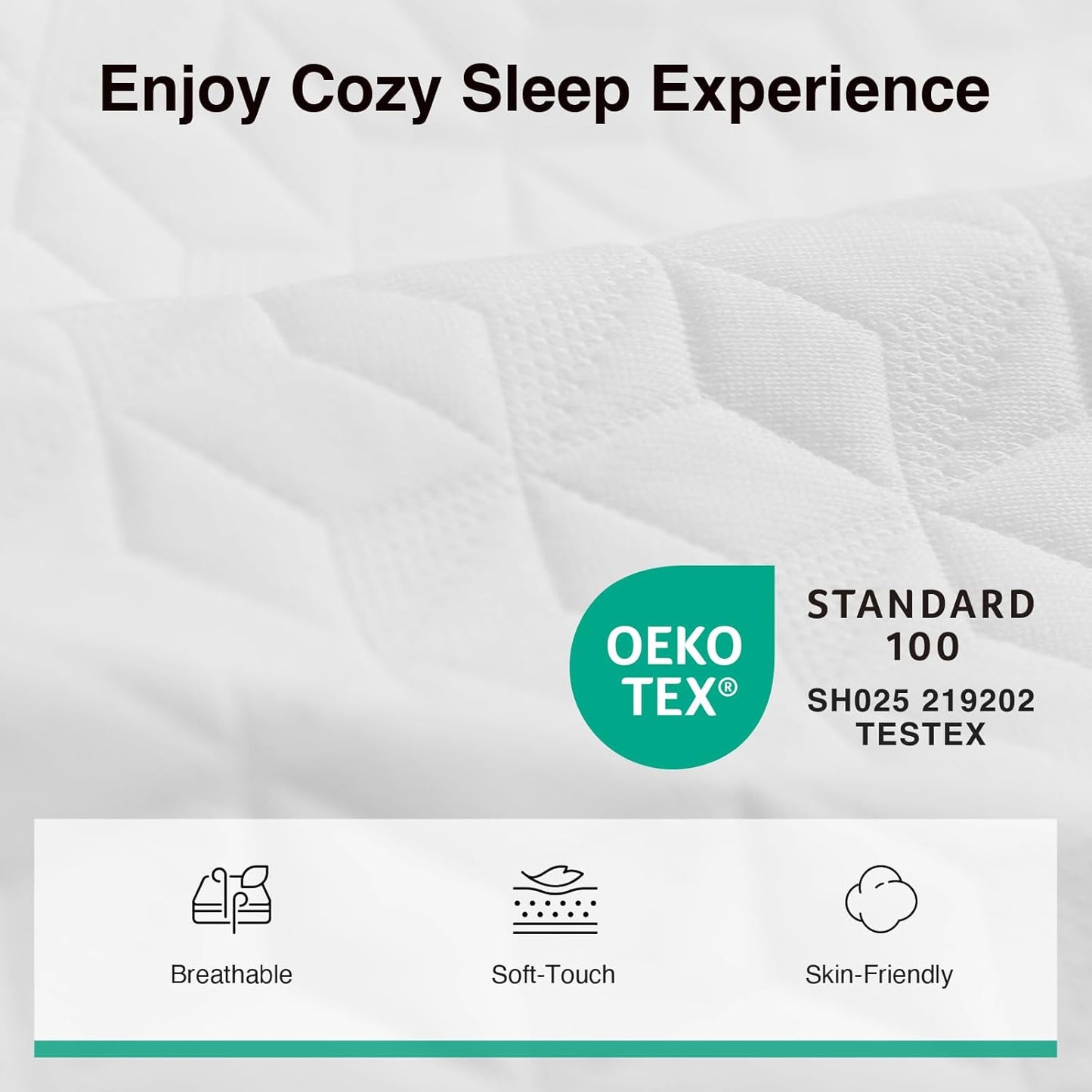 Novilla 8 Inch Queen Memory Foam Mattress - Breathable Comfort & High-Density Support Foam for Pressure Relief
