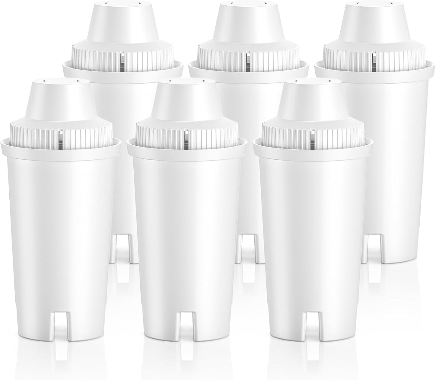 Brita® Water Filter Replacement - 6 Pack for Classic OB03 & Mavea® 107007 | BPA-Free & NSF Certified