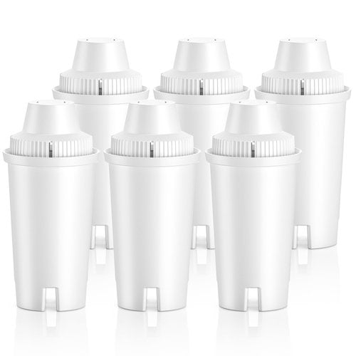 Cabiclean Replacement for Brita Filter, Brita Water Pitchers and Dispensers, Classic OB03, Mavea 107007, and More, NSF Certified Pitcher Water Filter, Half Year Filter Supply, 3 Count