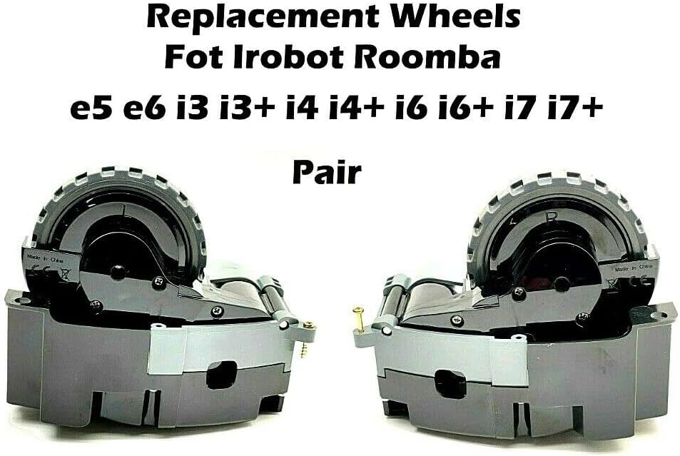 Roomba | Authentic OEM Left & Right Wheel Pair for i1, i2, i3, i4, i5, i6, i7, i8, J7, J8 Models