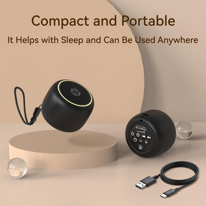 Sound Machine White Noise Machine with 30 Soothing Sounds 36 Levels Volume 5 Timers and Memory Function Effectively Blocks Noise Ideal Sleep Machine for Baby Kids Adults