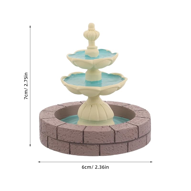 Resin Tabletop Waterfall Fountain - Relaxing Desk Decor Ornament