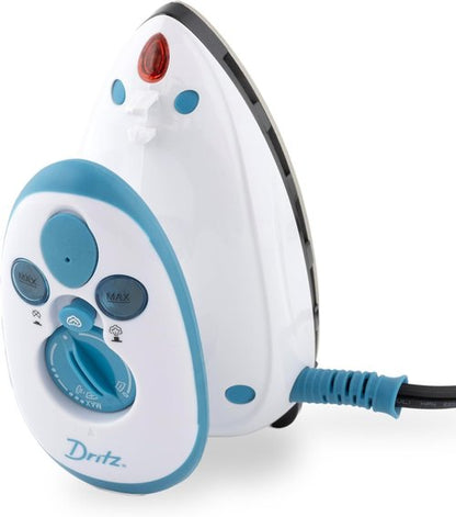 Dritz Mighty Travel Steam Iron - Compact Mini Iron for Quilting, Crafts & Sewing | Portable Travel Steamer