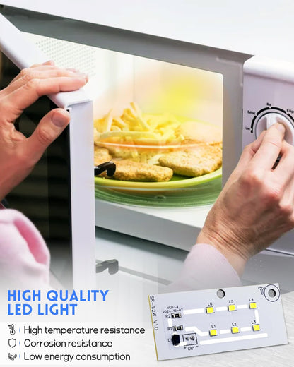 LED Light Bulb Fit for Frigidaire IKEA Electrolux Microwave, Replace 5304517872 5304499540 5304509445 123462-A0 4920115 AP6809088 PS12585761 EAP12585761