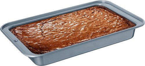 Fox Run Non-Stick Brownie Pan - 7-Inch x 11-Inch for Perfectly Baked Treats