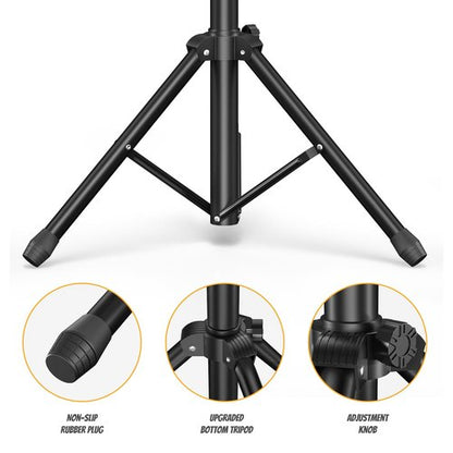 Netuaoo Poster Stand Banner Stand Poster Board Stand Foldable Floor Standing Sign Holder Adjustable Height Up to 88" Double Sided Tripod Retractable Banner for Wedding, Restaurant , Business, Supermarket Indoor Outdoor Poster (suitable for hard posters)