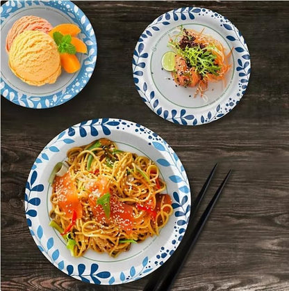 Ultra Dinner Paper Plates - 10-Inch Size | 204 Count for Effortless Entertaining