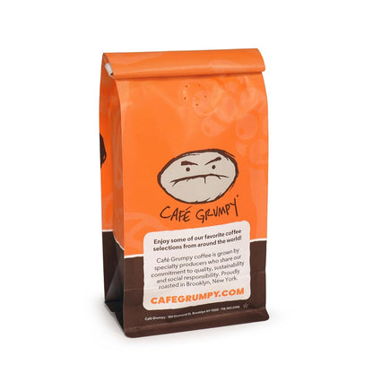 Café Grumpy Coffee Momentum Blend Whole Arabica Beans, 12oz Bag, Medium Roast, Drip, French Press, Pour Over, Cold Brew (Whole Beans)