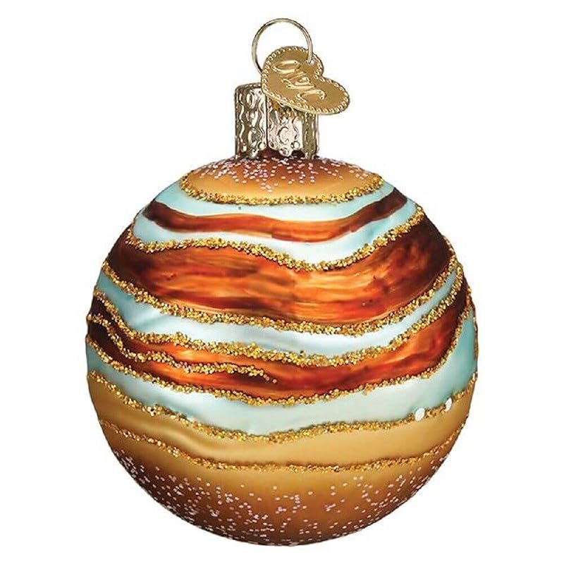 Jupiter Glass Ornament - Handcrafted Christmas Tree Decoration by Old World Christmas