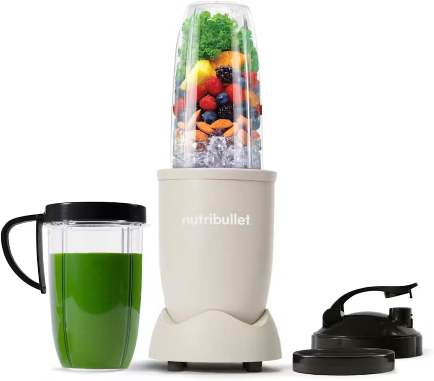 NutriBullet Pro 13-Piece Blender Set - 900W Power in Stylish Matte Sand Finish