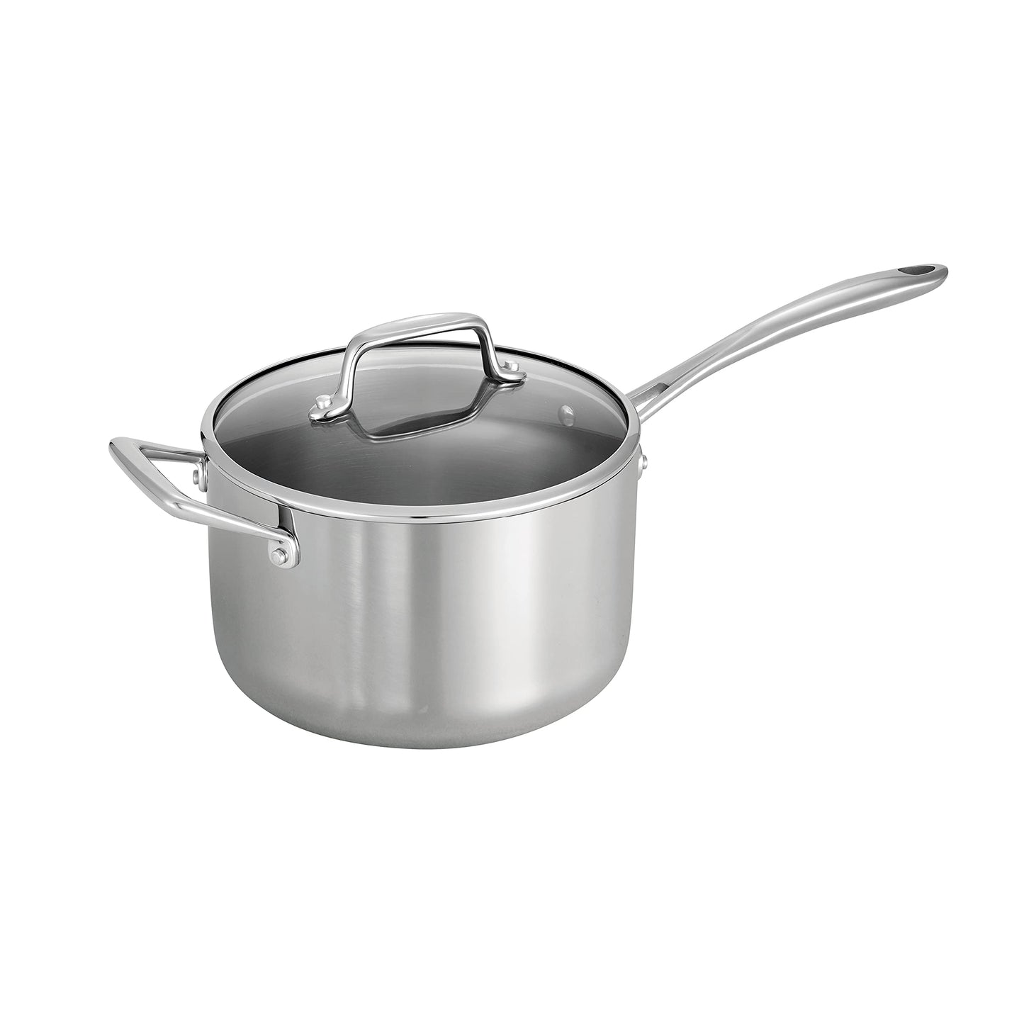 Tramontina Stainless Steel Tri-Ply Clad 8-Piece Cookware Set