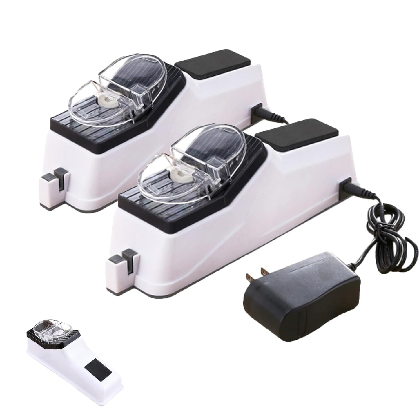 Surudoisharp Pro Electric Knife Sharpener, Electric Knife Sharpener, Multifunctional Professional Double-Sided Knife Sharpener3s Fast Sharpening, Knives Automatic Knives Sharpener